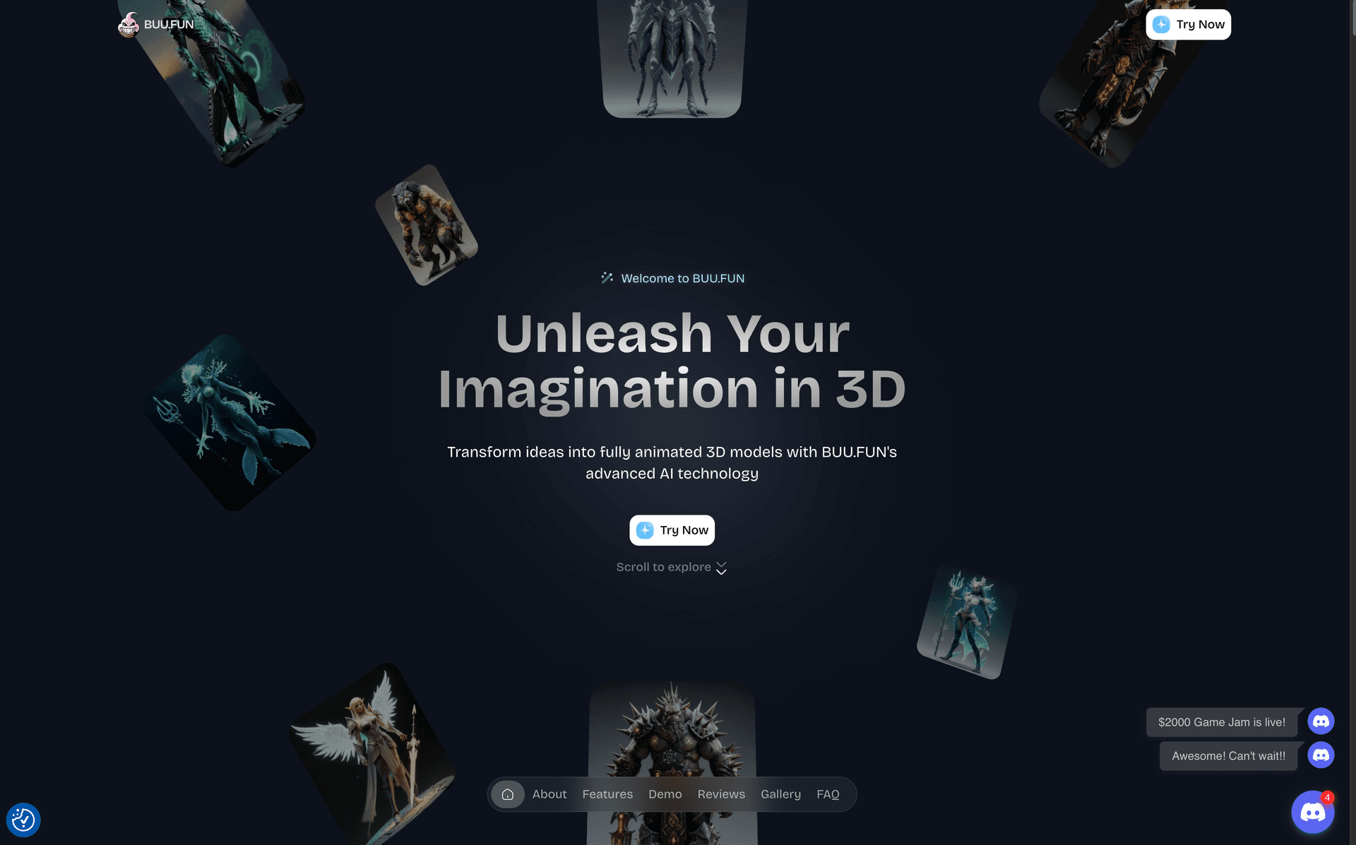Buu — AI 3D asset creation platform