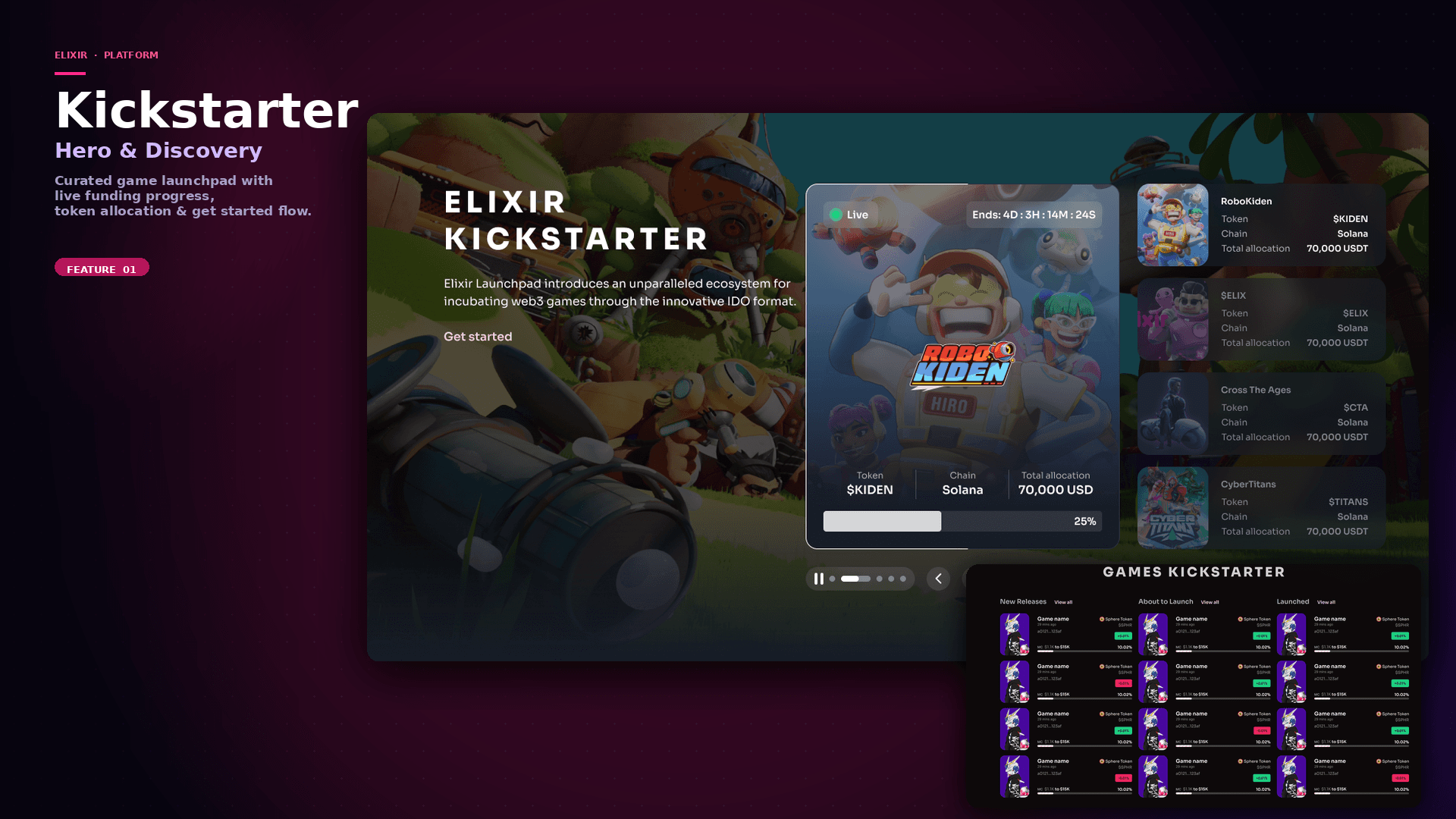 Elixir — Kickstarter game hero